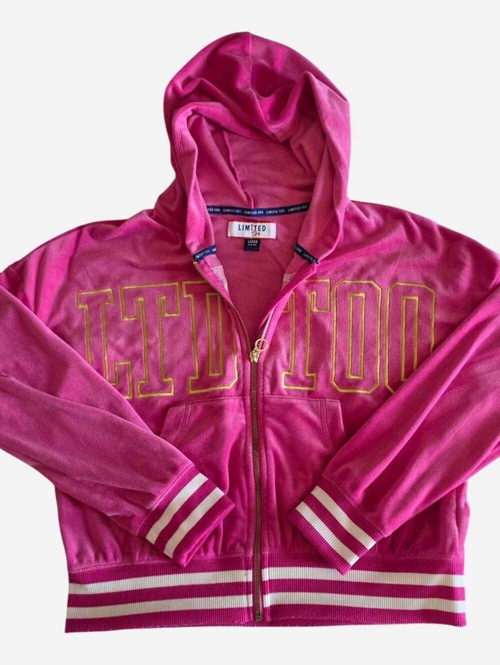 Limited Too Pink Zip Up